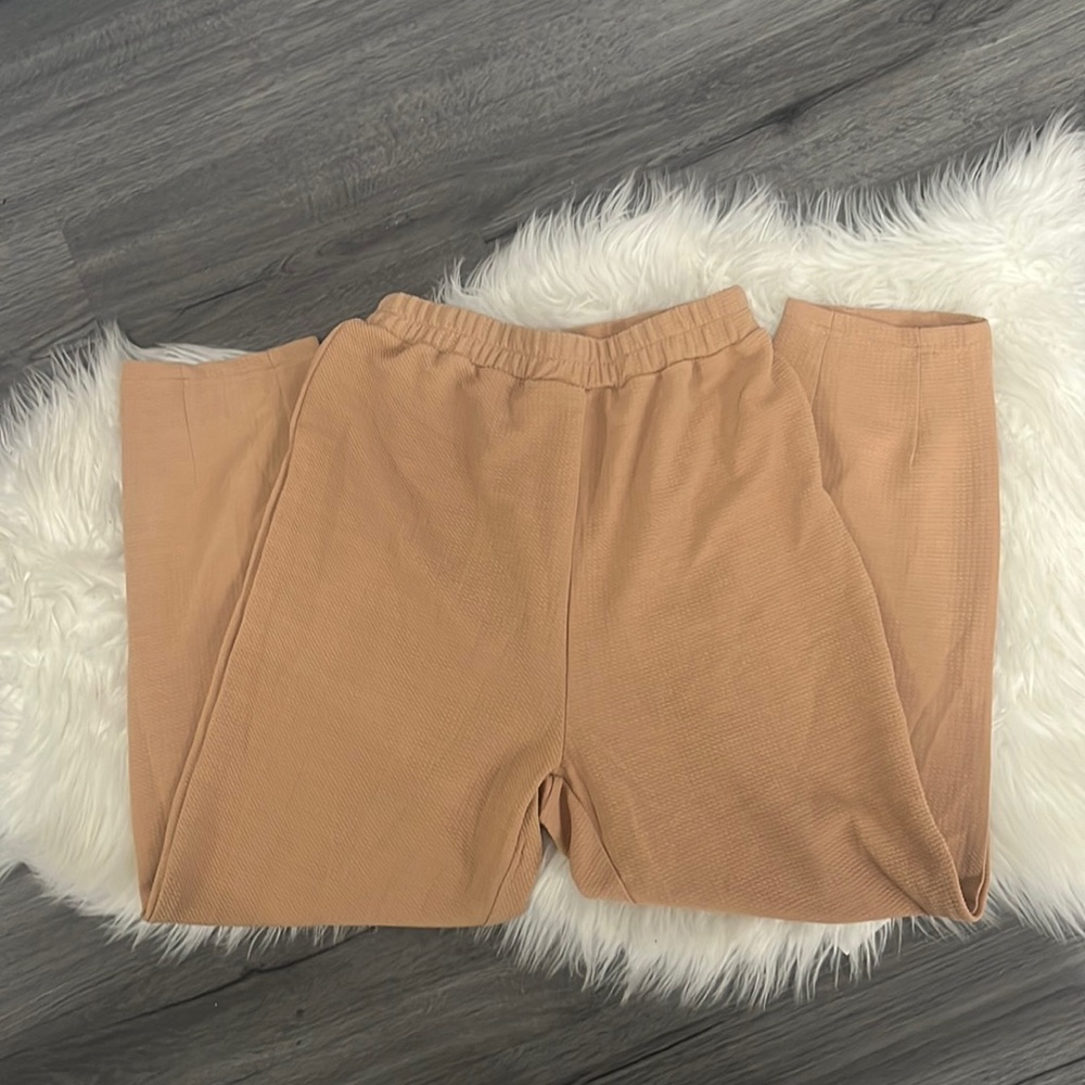 SHEIN Khaki solid size small trousers